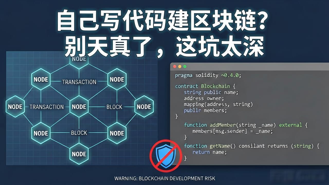 搭建区块链_选择成熟开源框架_如何搭建自己的区块链